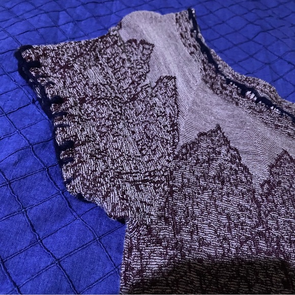 Cute Free People Kilm Swing top with fringe on bottom sz S - Picture 3 of 6